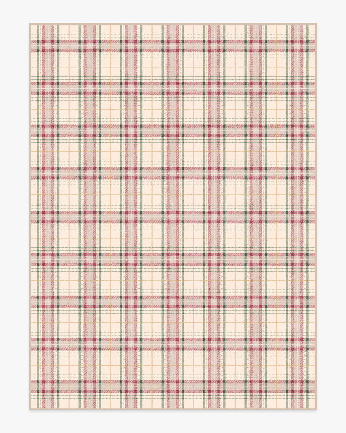 Heirloom Tartan Cream Rug