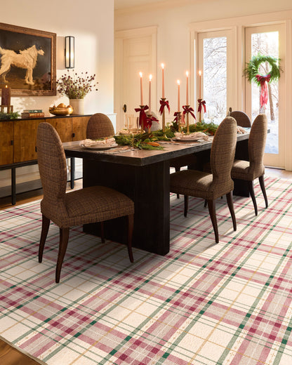 Heirloom Tartan Cream Rug