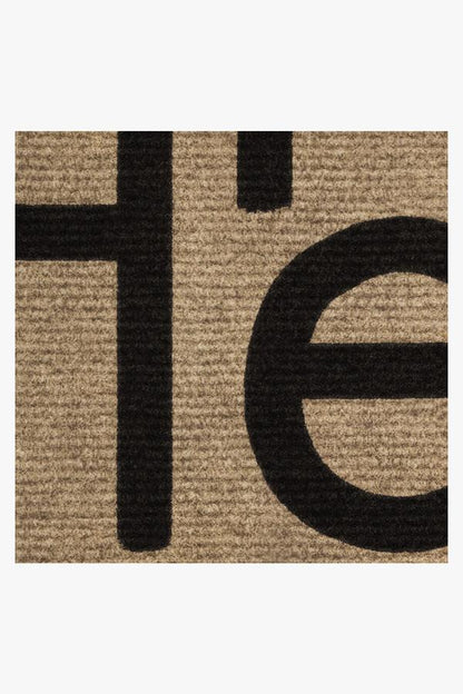 Hello Light Coir Doormat