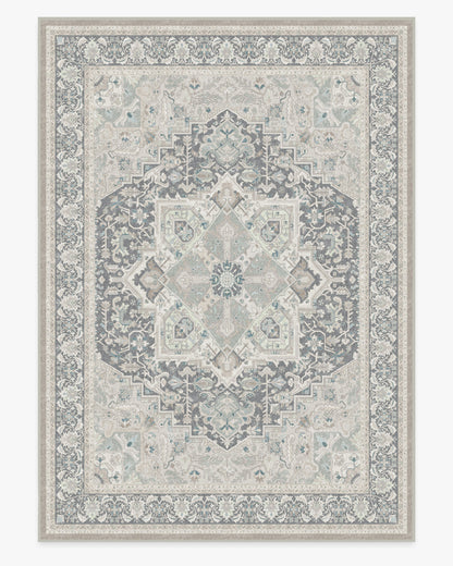 Hendesi Heriz Abalone Flatwoven Rug