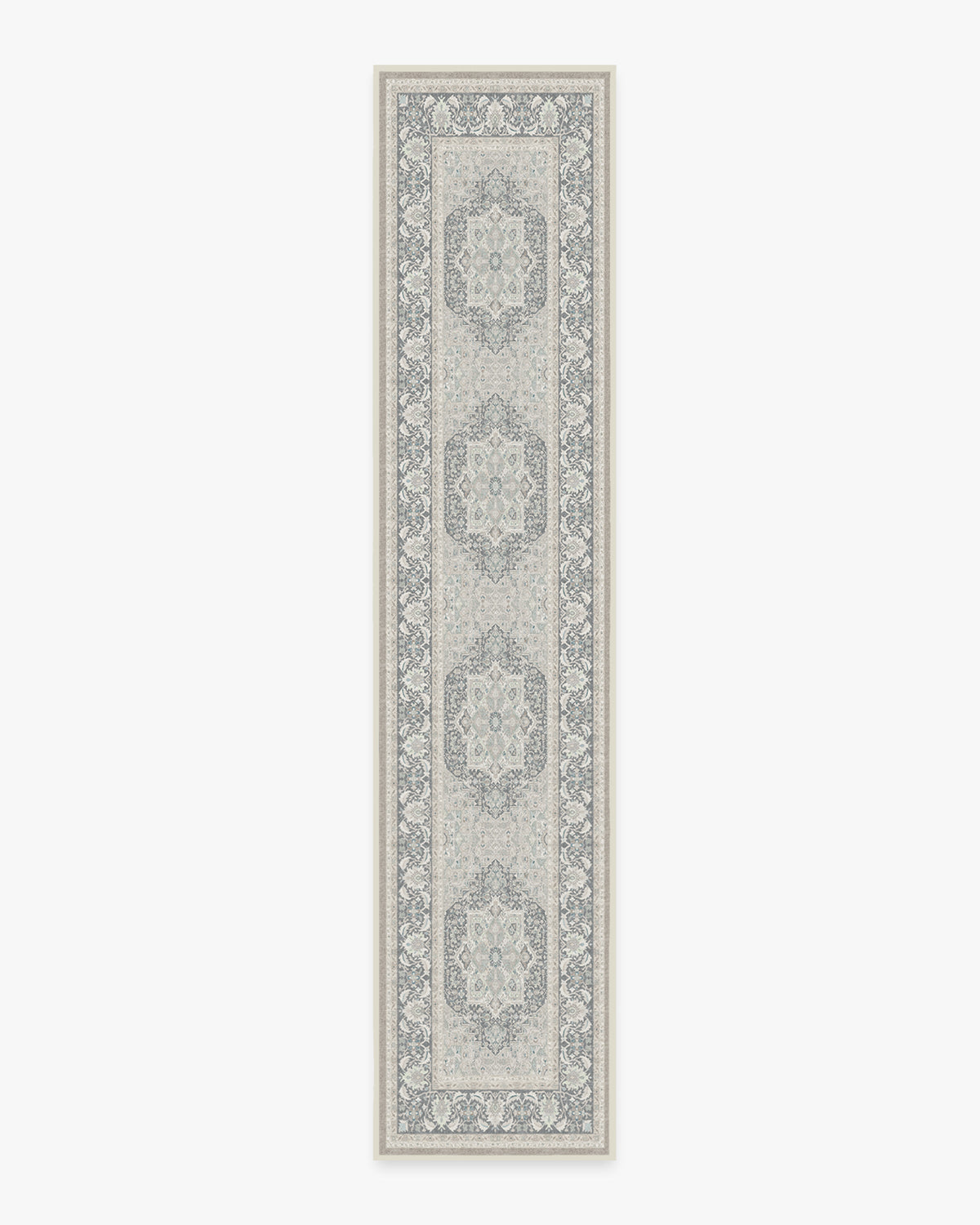 Hendesi Heriz Abalone Flatwoven Rug