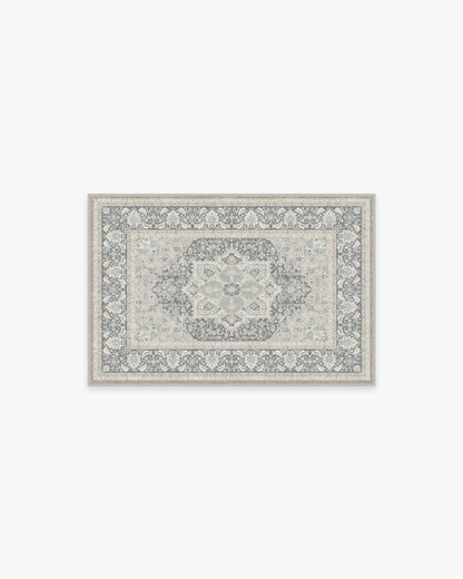 Hendesi Heriz Abalone Flatwoven Rug
