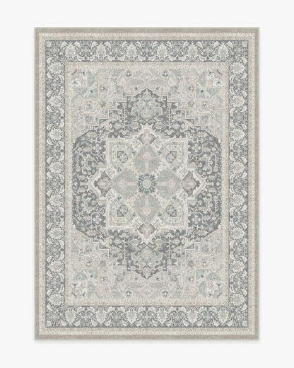 Hendesi Heriz Abalone Flatwoven Rug