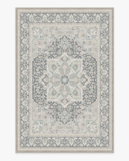 Hendesi Heriz Abalone Flatwoven Rug