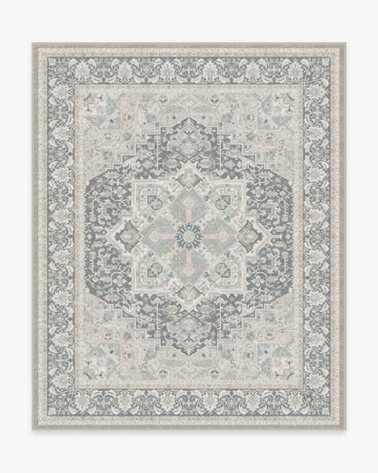 Hendesi Heriz Abalone Flatwoven Rug