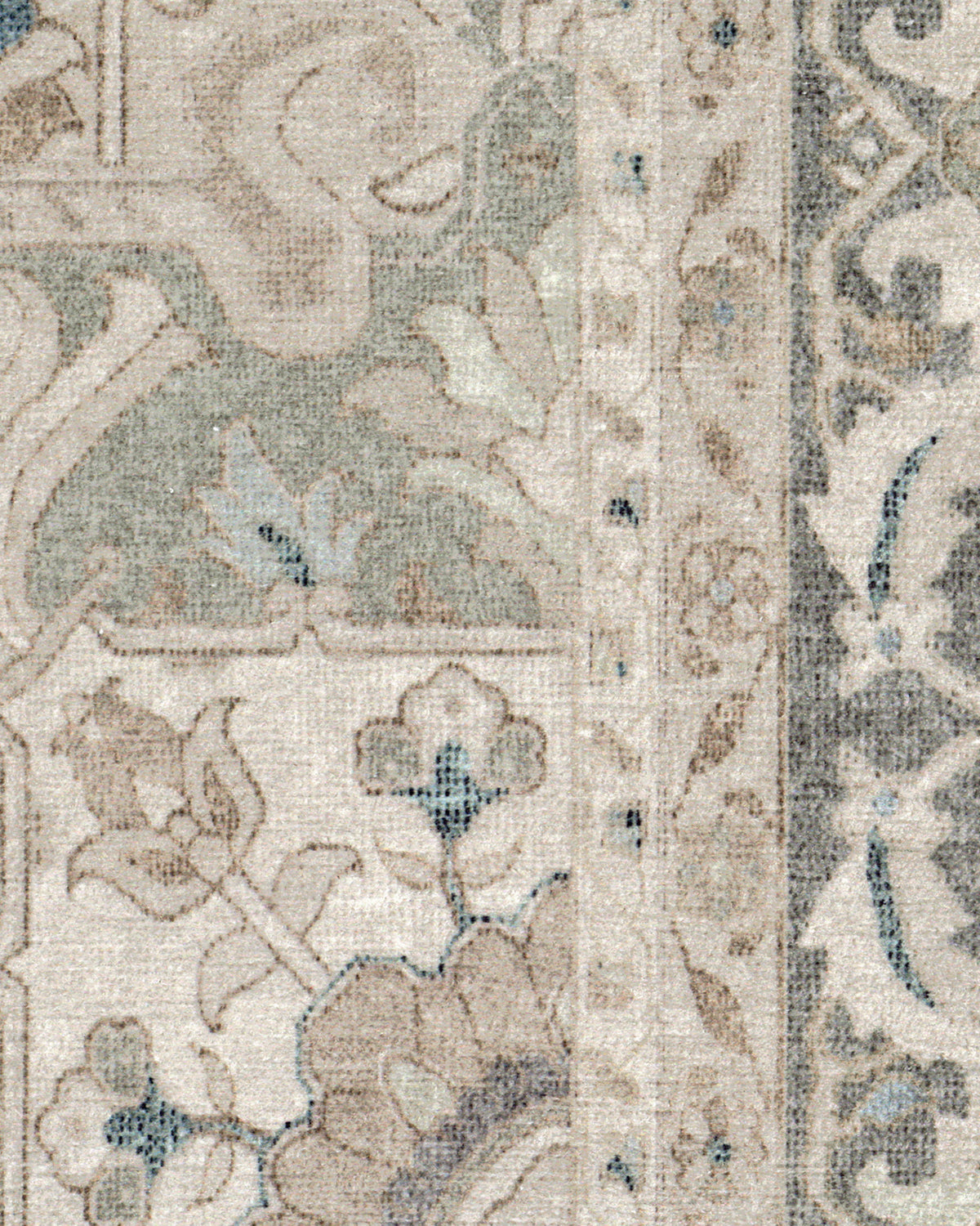 Hendesi Heriz Abalone Flatwoven Rug