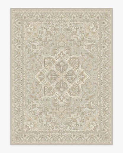 Hendesi Heriz Cream Flatwoven Rug