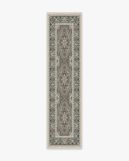 Hendesi Heriz Sage Flatwoven Rug