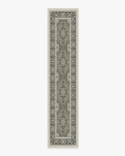 Hendesi Heriz Sage Flatwoven Rug