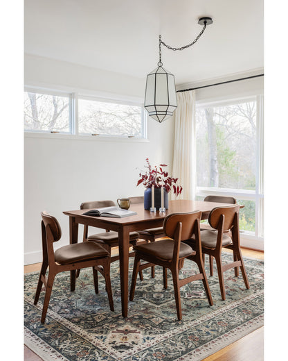 Hendesi Heriz Sage Flatwoven Rug