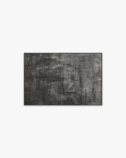 Impasto Greyscale Flatwoven Rug