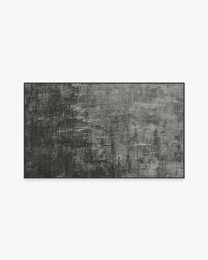 Impasto Greyscale Flatwoven Rug