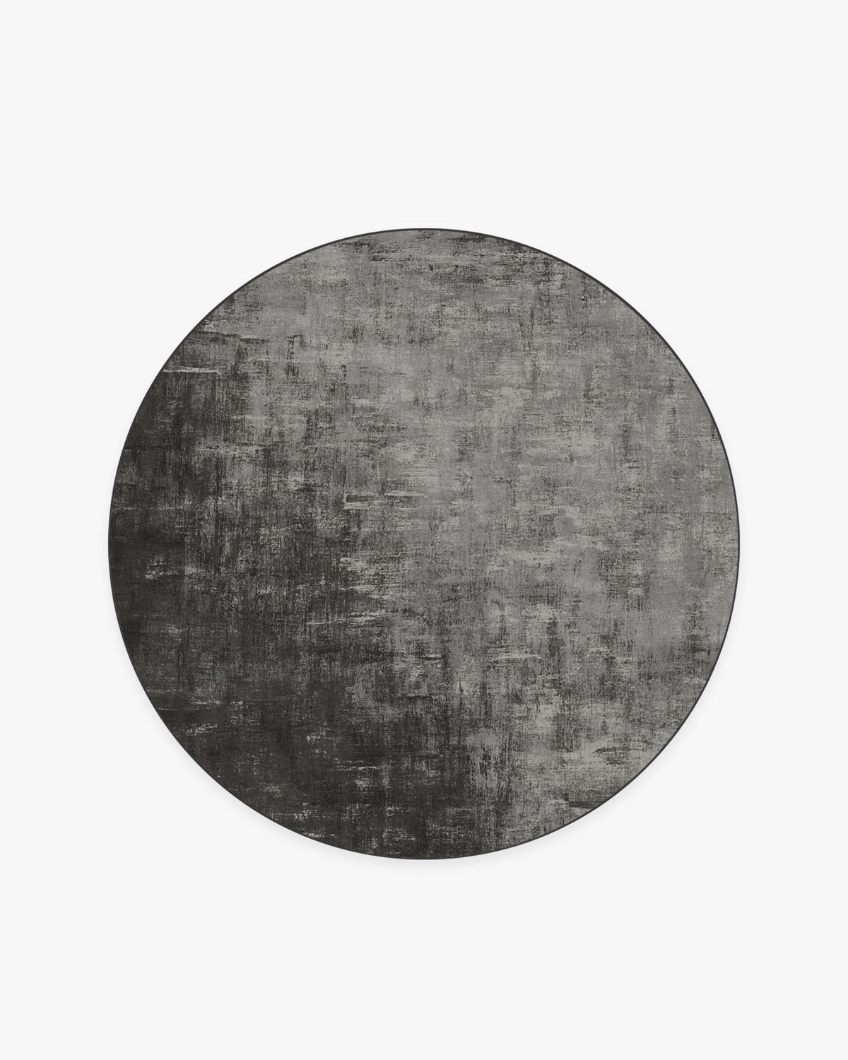 Impasto Greyscale Flatwoven Rug