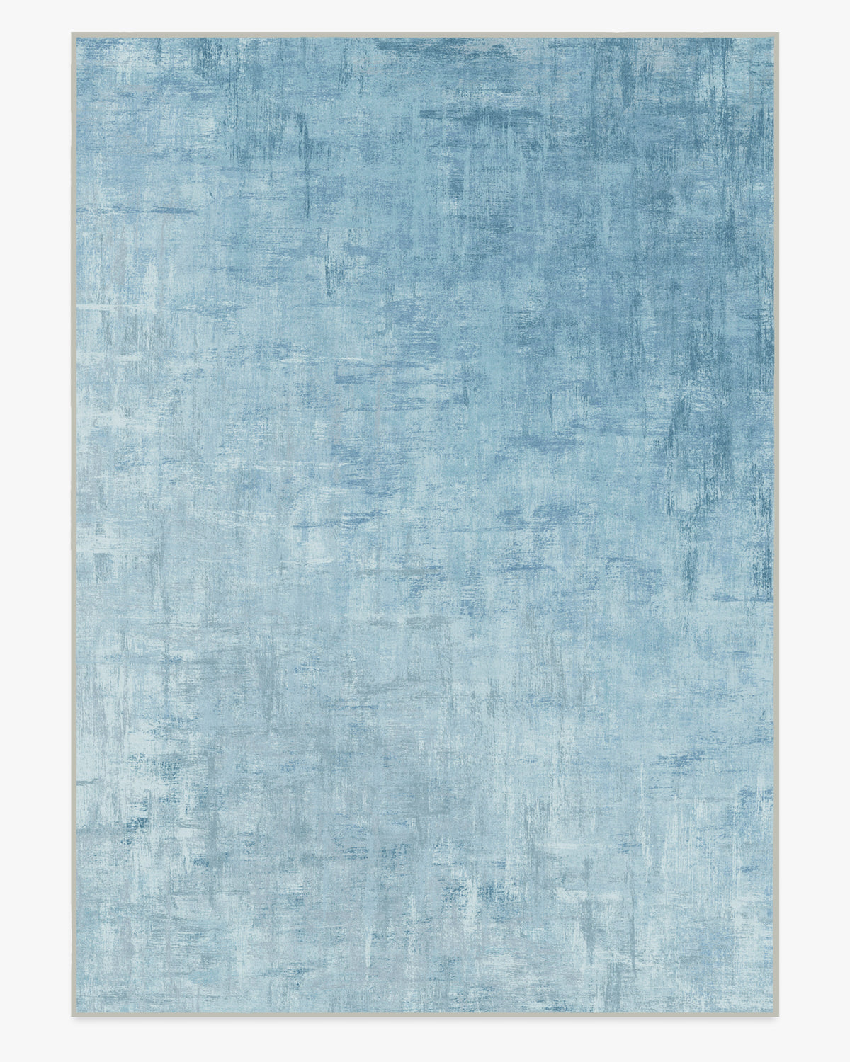 Impasto Slate Blue Flatwoven Rug