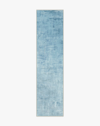Impasto Slate Blue Flatwoven Rug