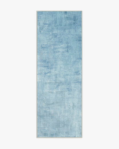 Impasto Slate Blue Flatwoven Rug