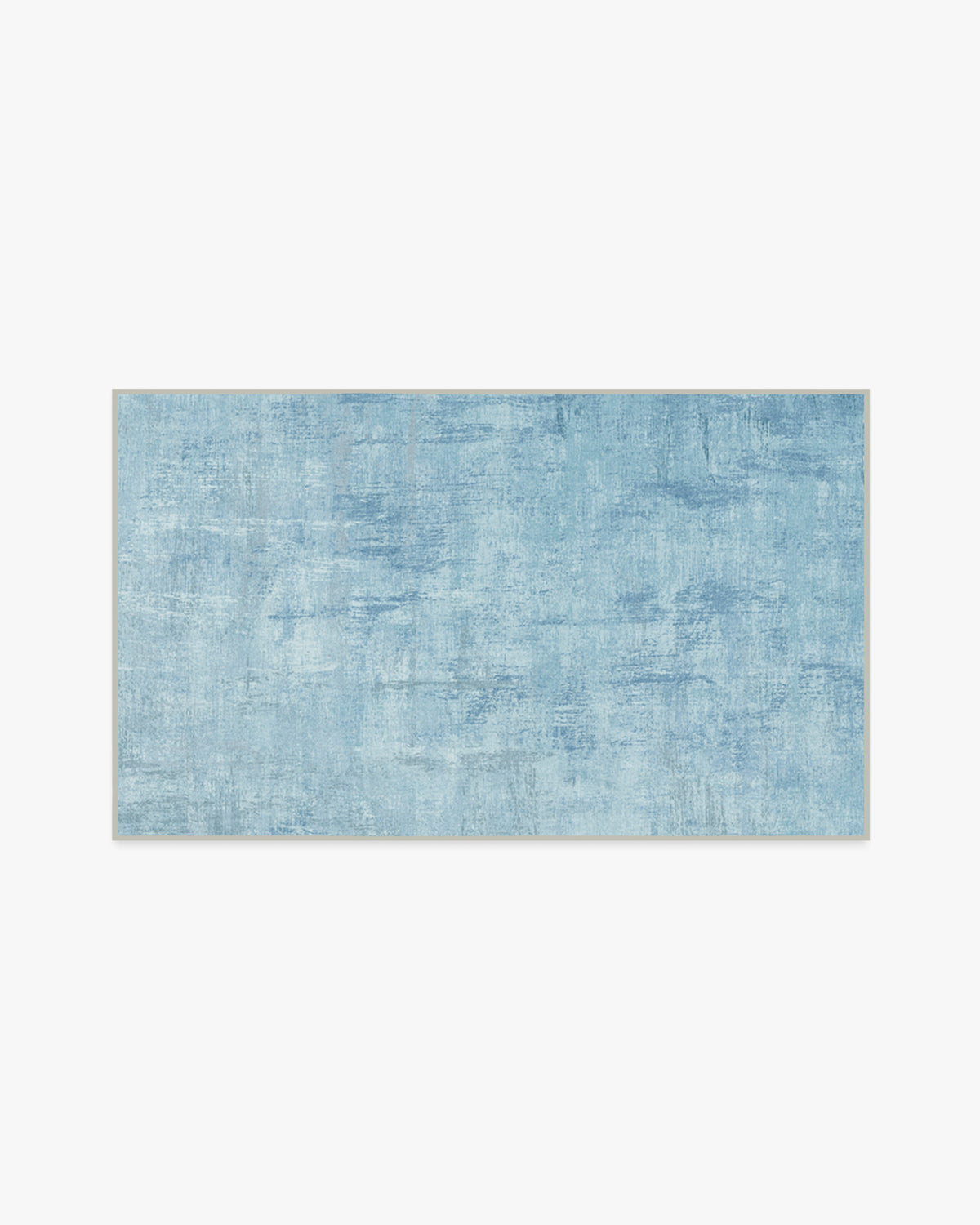 Impasto Slate Blue Flatwoven Rug