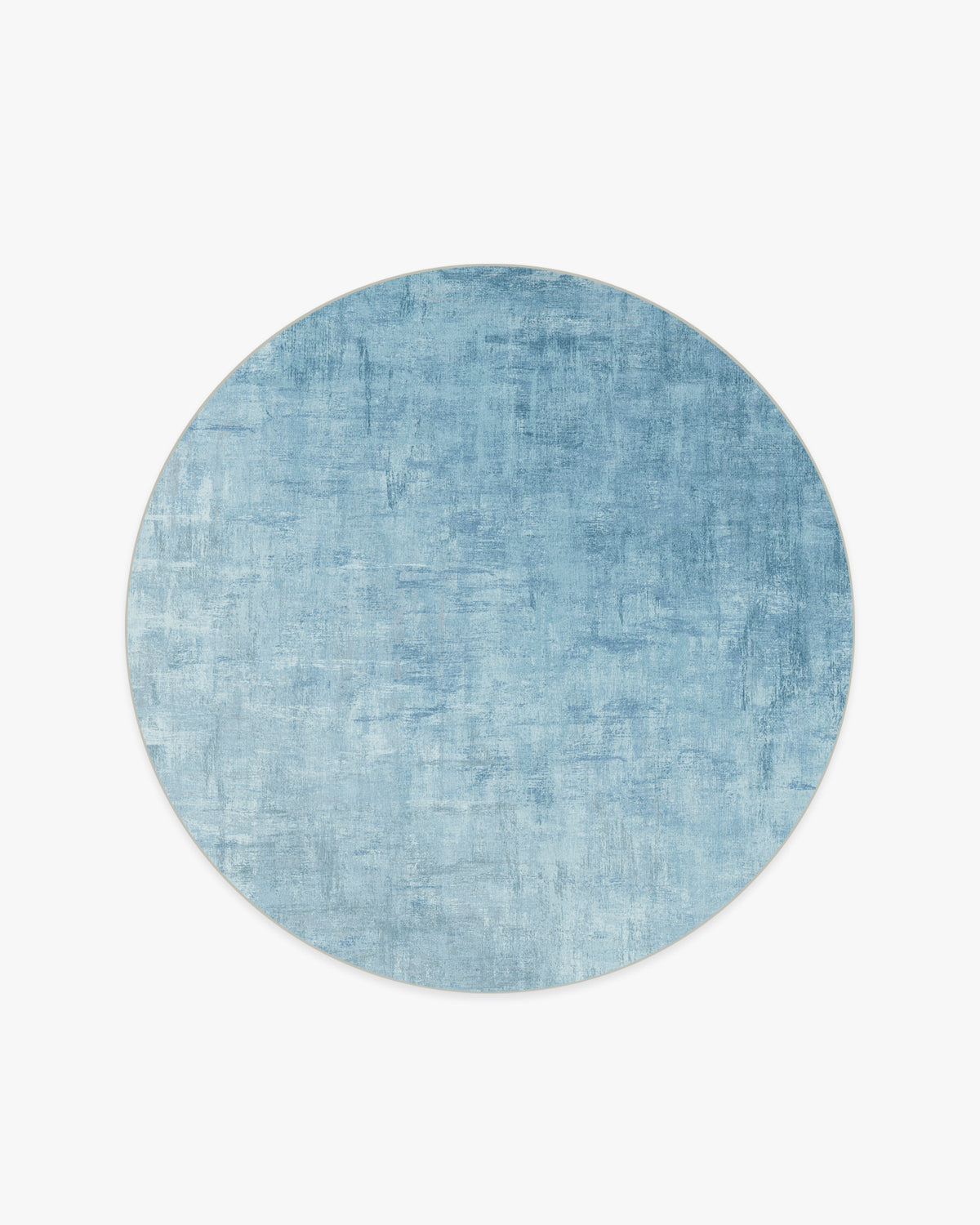 Impasto Slate Blue Flatwoven Rug
