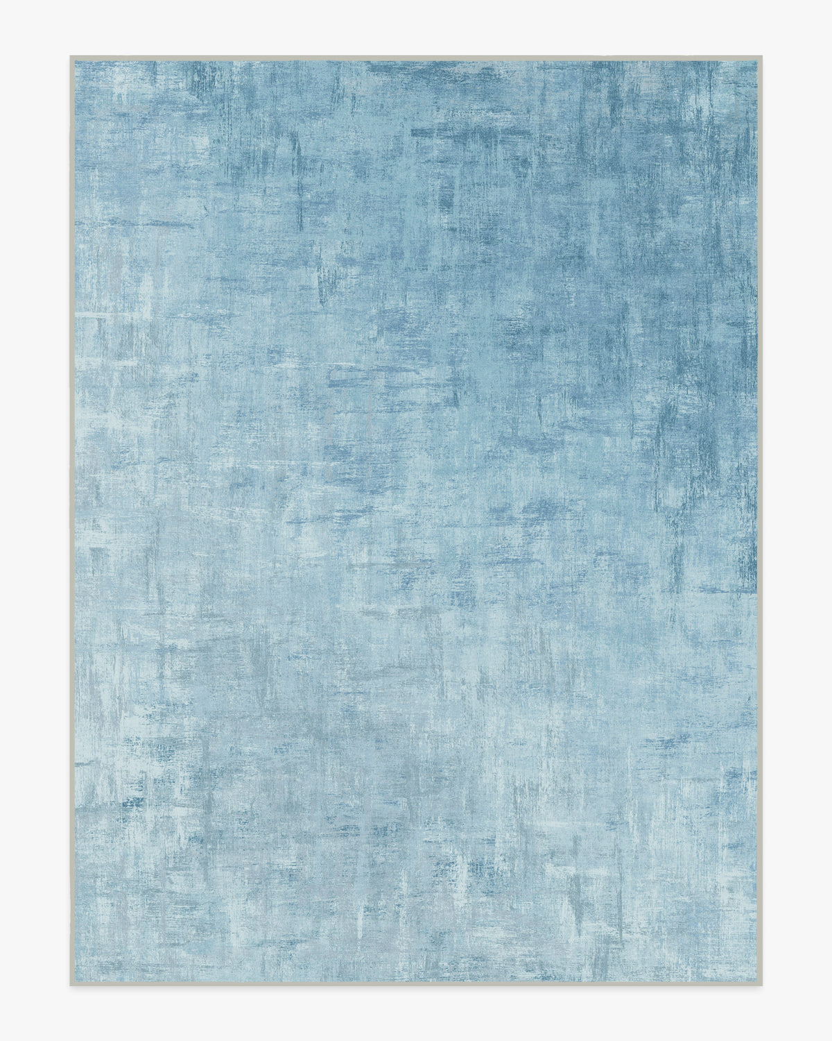 Impasto Slate Blue Flatwoven Rug