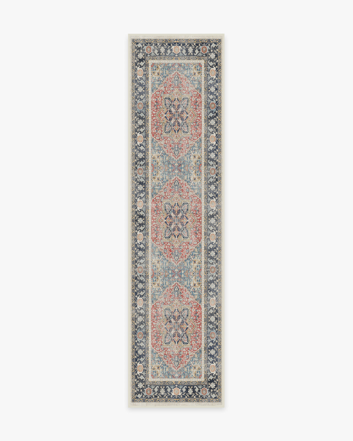Kamran Cayenne Red Flatwoven Rug