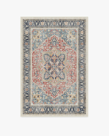 Kamran Cayenne Red Flatwoven Rug