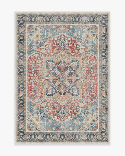 Kamran Cayenne Red Flatwoven Rug