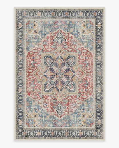 Kamran Cayenne Red Flatwoven Rug