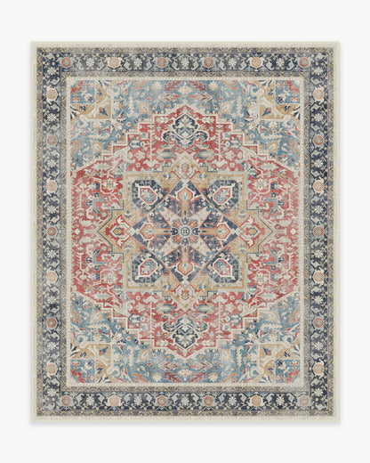 Kamran Cayenne Red Flatwoven Rug
