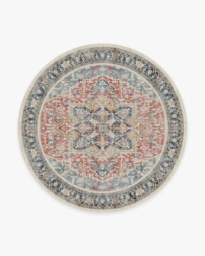 Kamran Cayenne Red Flatwoven Rug