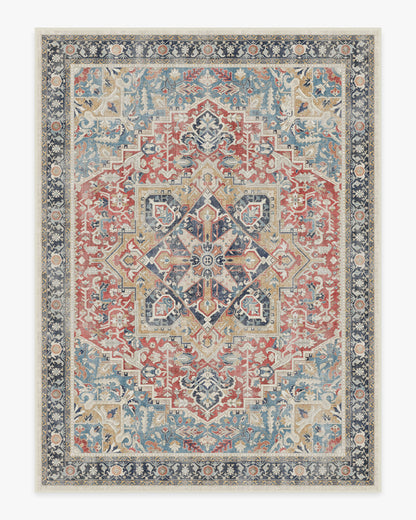 Kamran Cayenne Red Flatwoven Rug