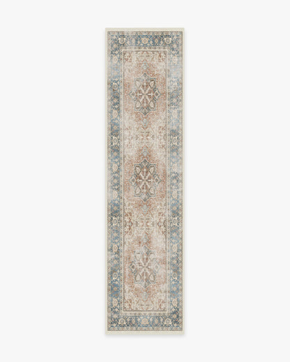 Kamran Coral Flatwoven Rug