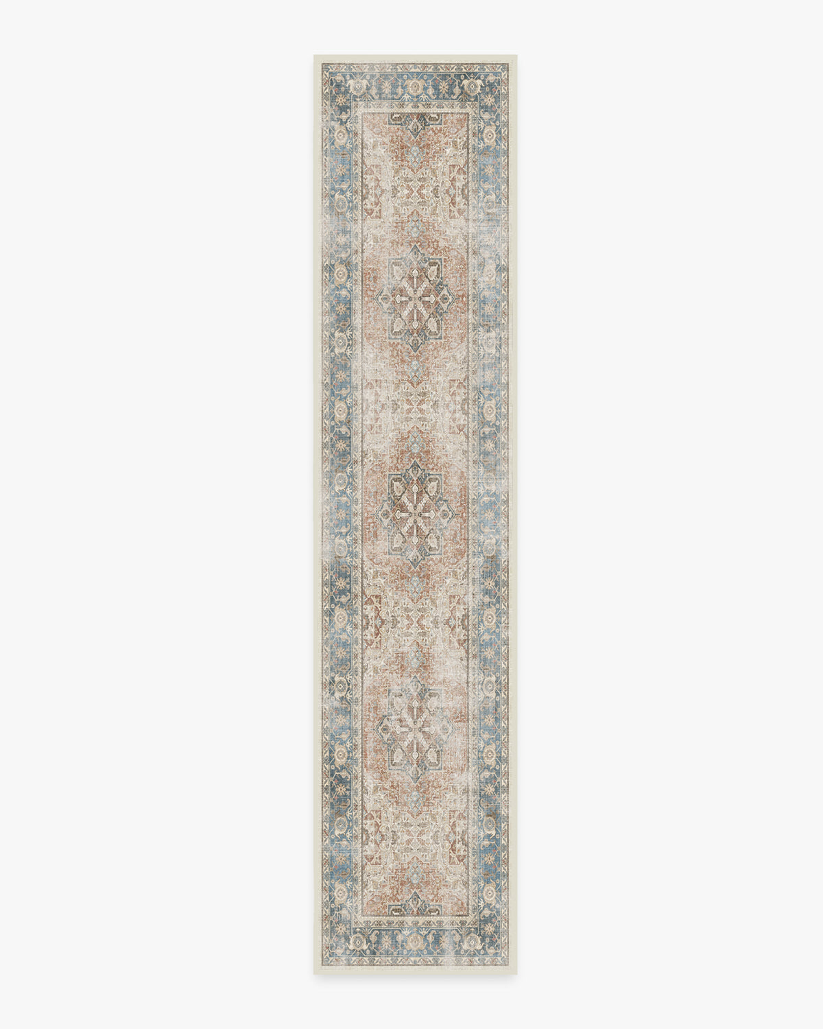 Kamran Coral Flatwoven Rug