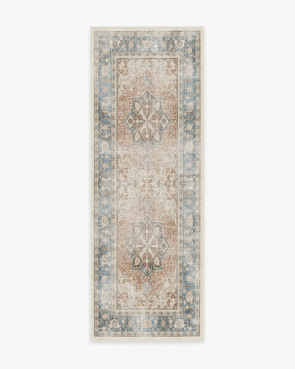 Kamran Coral Flatwoven Rug
