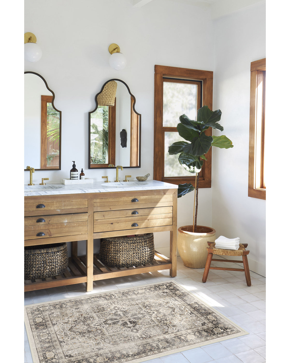 Kamran Hazel Flatwoven Rug