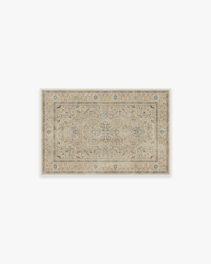 Kamran Ivory Opal Flatwoven Rug