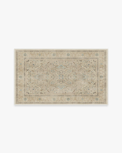 Kamran Ivory Opal Flatwoven Rug