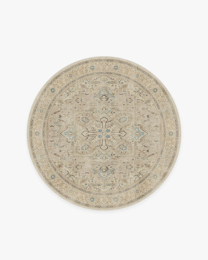 Kamran Ivory Opal Flatwoven Rug