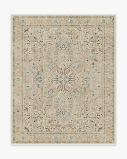 Kamran Ivory Opal Flatwoven Rug
