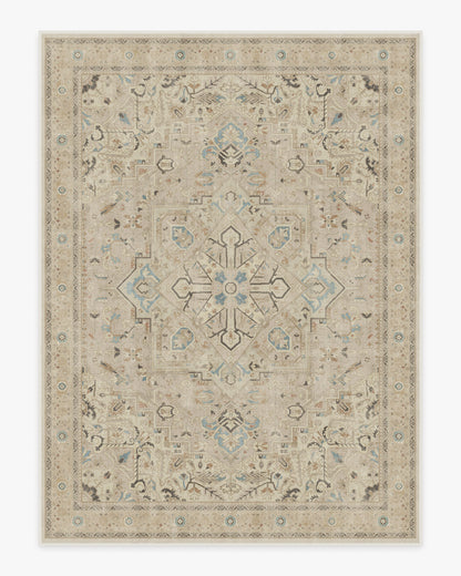 Kamran Ivory Opal Flatwoven Rug
