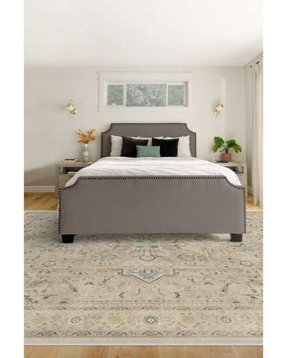 Kamran Ivory Opal Flatwoven Rug
