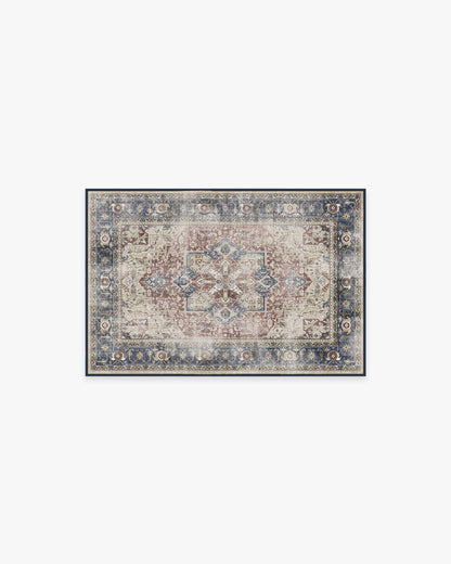 Kamran Royal Blue Flatwoven Rug