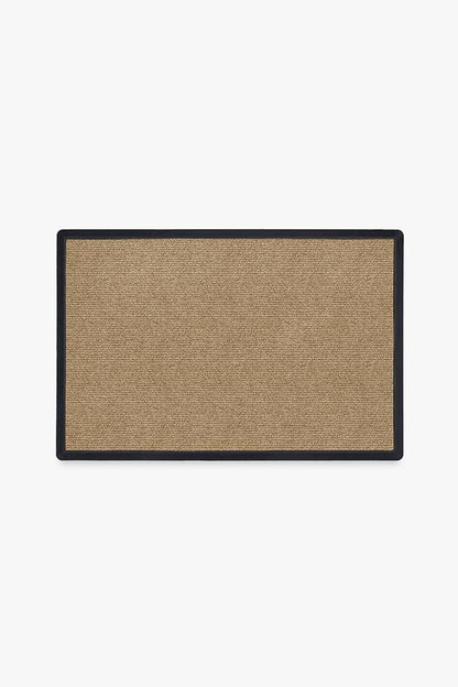 Looped Solid Light Coir Doormat