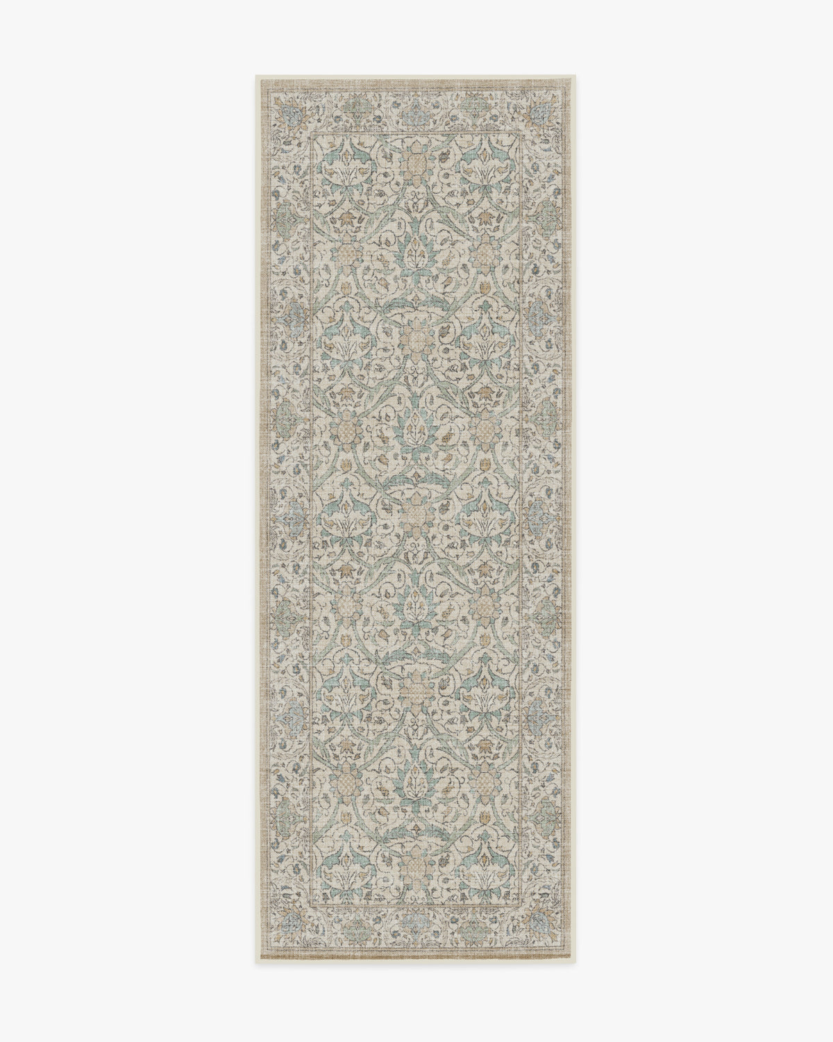 Montreal Natural Jade Flatwoven Rug by Morris & Co.