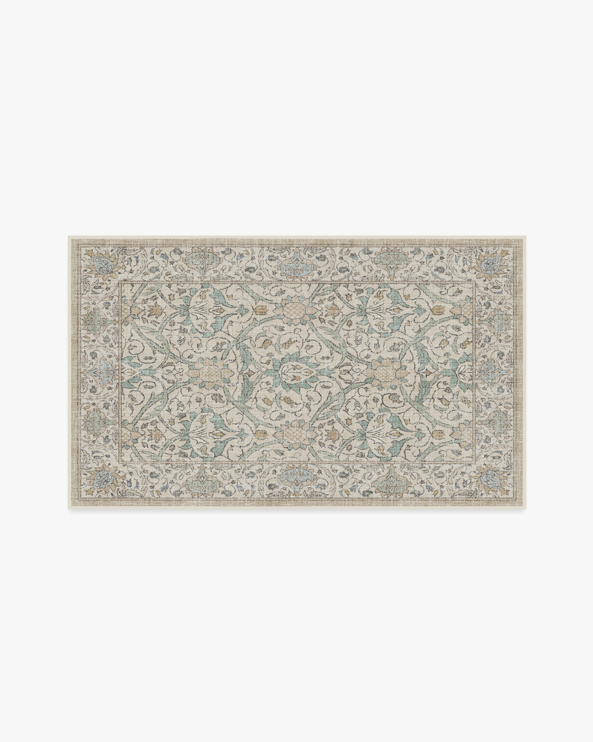 Montreal Natural Jade Flatwoven Rug by Morris & Co.