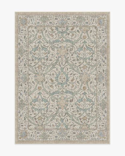Montreal Natural Jade Flatwoven Rug by Morris & Co.