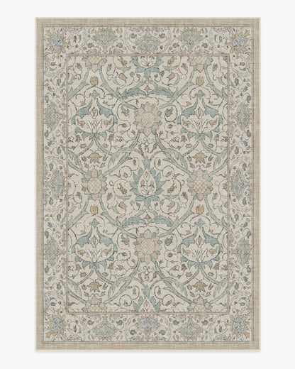 Montreal Natural Jade Flatwoven Rug by Morris & Co.
