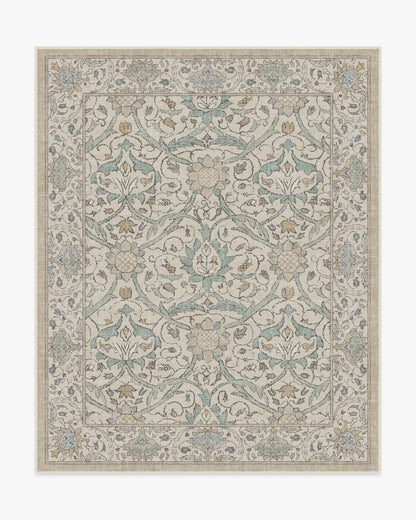 Montreal Natural Jade Flatwoven Rug by Morris & Co.