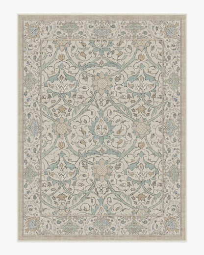 Montreal Natural Jade Flatwoven Rug by Morris & Co.