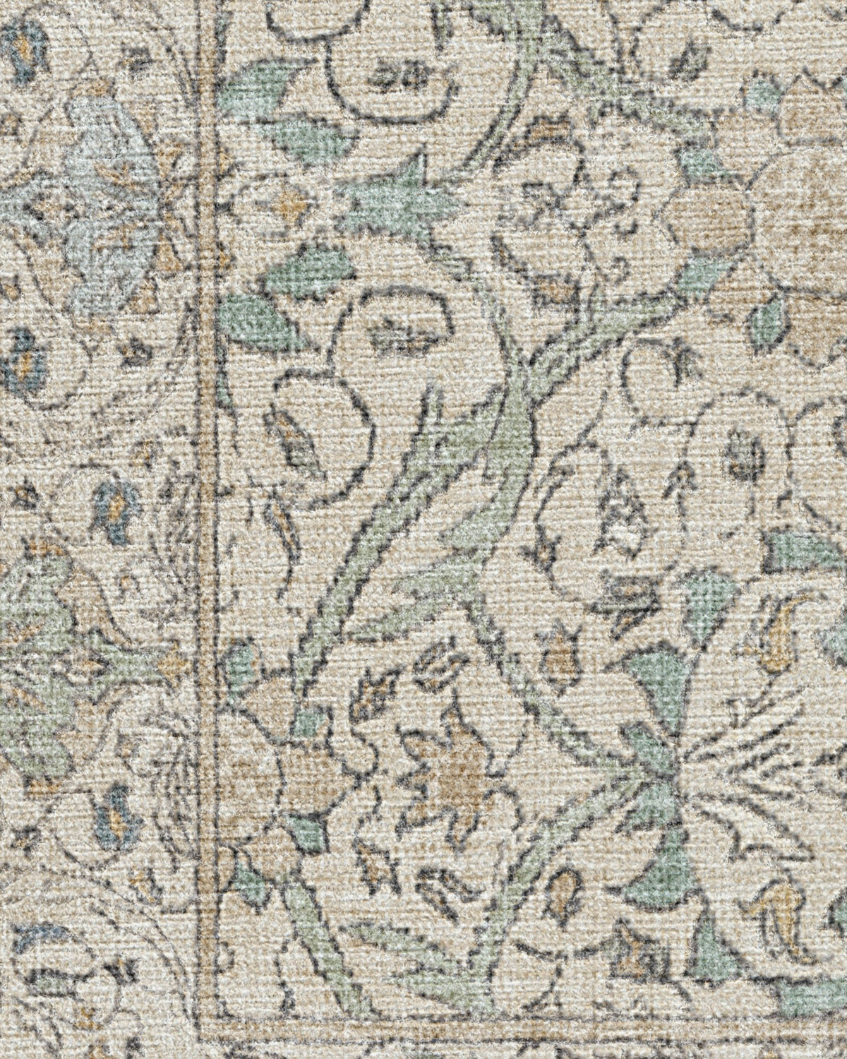 Montreal Natural Jade Flatwoven Rug by Morris & Co.