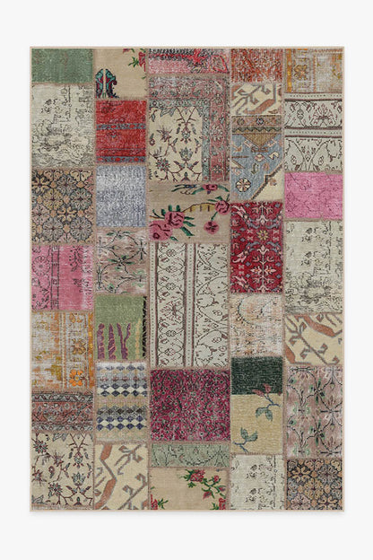 Patchwork Boho Flatwoven Rug